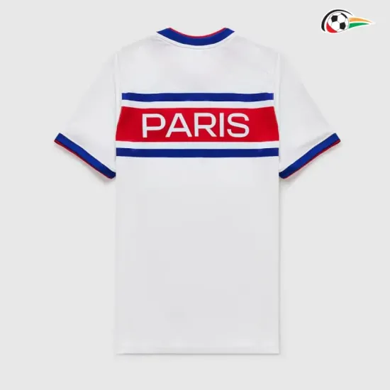 Camisa Titular PSG 2026/2027 Pré-Corrida Branco/Vermelho