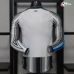 Camisa Titular Versão Jogador Newcastle United 2026/2027 Preto/Branco Manga Longa