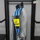 Camisa Titular Versão Jogador Newcastle United 2026/2027 Preto/Branco Manga Longa