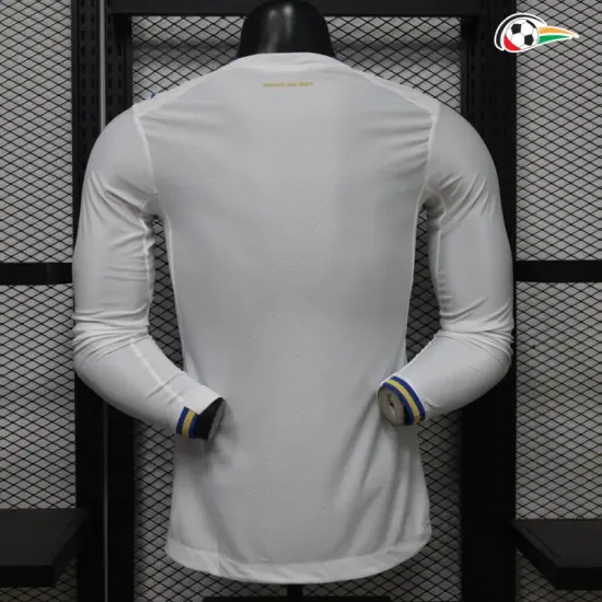 Camisa Titular Versão Jogador Olympique Marsella 2026/2027 Branco Manga Longa