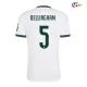 Camisa Titular BELLINGHAM 5 Real Madrid 2026/2027 Branco com Patch HP