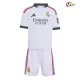 Camisa Titular Infantil HUIJSEN 24 Real Madrid 2026/2027 Branco com Patch HP