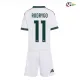Camisa Titular Infantil RODRYGO 11 Real Madrid 2026/2027 Branco com Patch HP