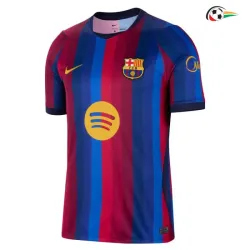 Camisa Titular Lamine Yamal 10 Barcelona 2026/2027 Vermelho/Azul UCL