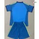 Camisa de Goleiro Infantil España Copa do Mundo 2026 Azul