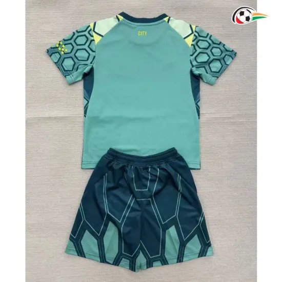 Camisa de Goleiro Infantil Manchester City 2026/2027 Verde