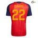 Camisa Titular Cubarsí 22 España Copa do Mundo 2026 Vermelho/Azul