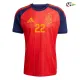 Camisa Titular Cubarsí 22 España Copa do Mundo 2026 Vermelho/Azul