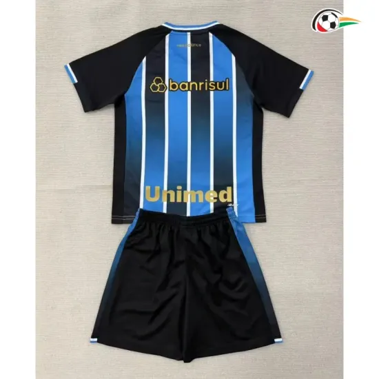 Camisa Titular Infantil Gremio 2026/2027 Azul/Preto