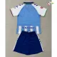 Camisa Titular Infantil Málaga CF 2026/2027 Azul/Branco