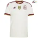 Camisa Reserva España Copa do Mundo 2026 Branco/Vermelho com Duas Estrelas e FIFA2026