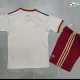 Camisa Reserva Infantil España Copa do Mundo 2026 Branco/Vermelho com Duas Estrelas e FIFA2026