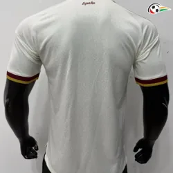 Camisa Reserva Versão Jogador España Copa do Mundo 2026 Branco/Vermelho com Duas Estrelas e FIFA2026