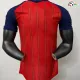 Camisa Titular Versão Jogador España Copa do Mundo 2026 Vermelho/Azul com Duas Estrelas e FIFA2026