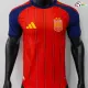 Camisa Titular Versão Jogador España Copa do Mundo 2026 Vermelho/Azul com Duas Estrelas e FIFA2026