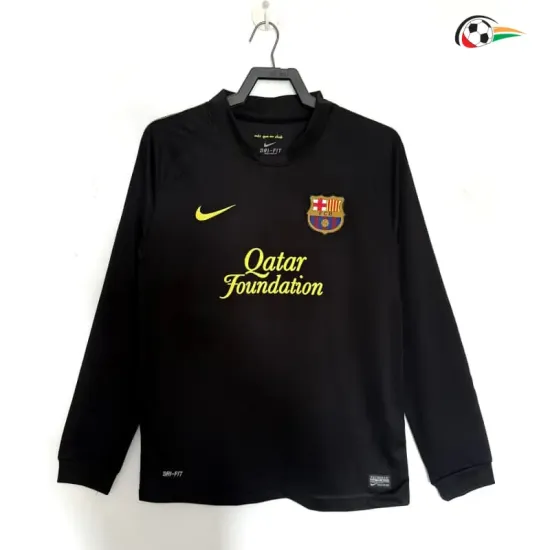 Camisa Retrô Reserva Barcelona 2011/2012 Preto Manga Longa