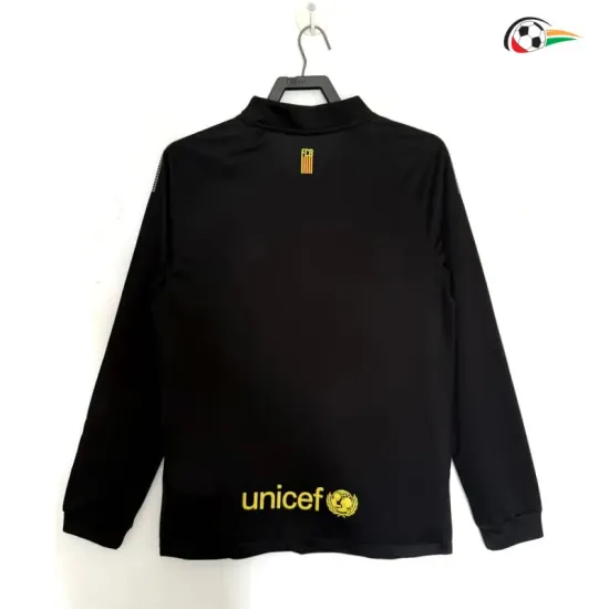 Camisa Retrô Reserva Barcelona 2011/2012 Preto Manga Longa