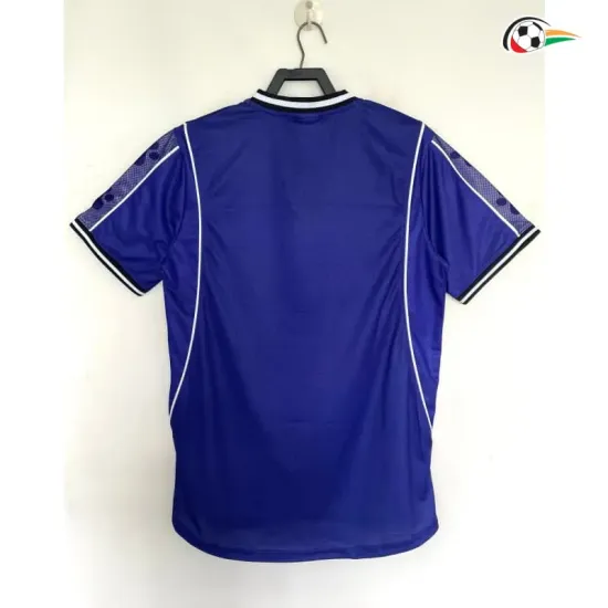 Camisa Retrô Reserva Real Madrid 1997/1998 Azul
