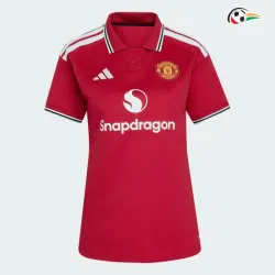 Camisa Titular Versão Feminina Manchester United 2026/2027 Vermelho