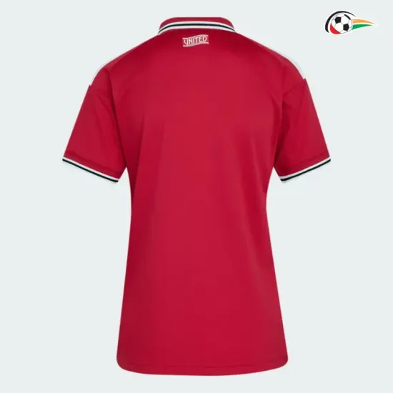 Camisa Titular Versão Feminina Manchester United 2026/2027 Vermelho