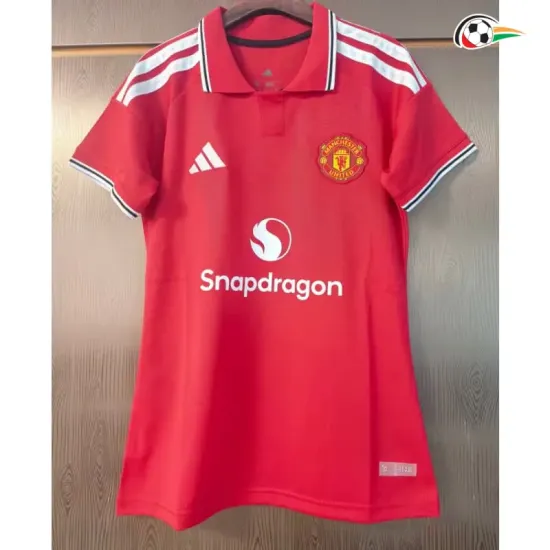 Camisa Titular Versão Feminina Manchester United 2026/2027 Vermelho