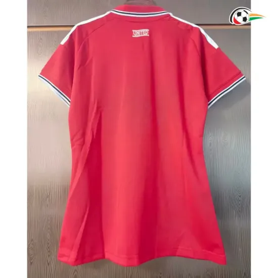 Camisa Titular Versão Feminina Manchester United 2026/2027 Vermelho