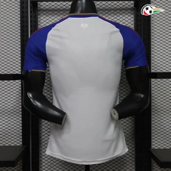 Camisa Titular Versão Jogador Olympique De Lyon 2026/2027 Branco/Azul