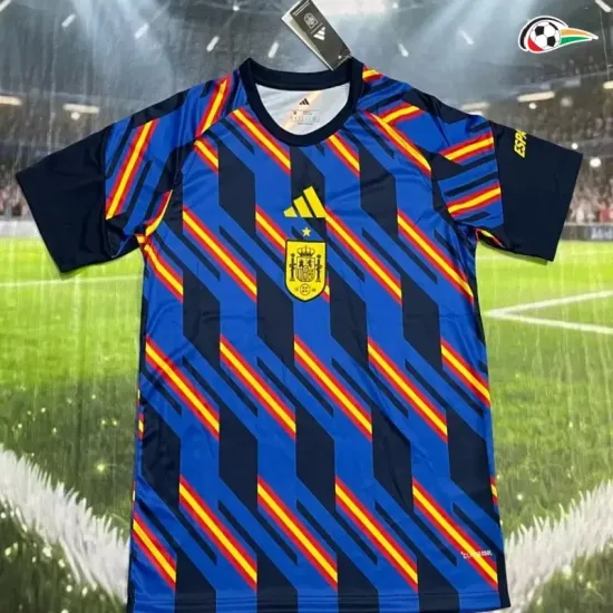 Camisa España 2026 Pré-Corrida Azul