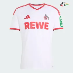 Camisa Titular FC Köln 2026/2027 Branco/Vermelho