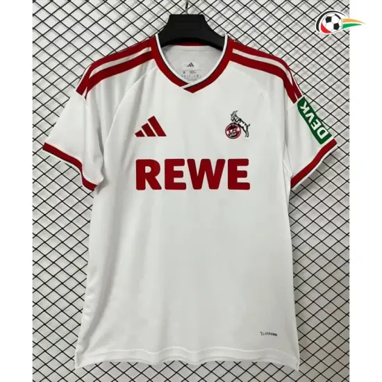 Camisa Titular FC Köln 2026/2027 Branco/Vermelho