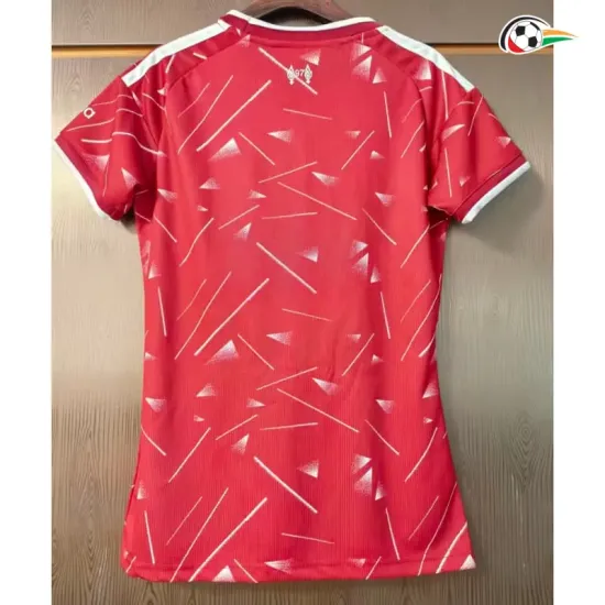 Camisa Titular Versão Feminina Liverpool 2026/2027 Vermelho