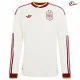 Camisa Reserva España Copa do Mundo 2026 Branco Duas Estrelas Manga Longa