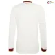 Camisa Reserva España Copa do Mundo 2026 Branco Duas Estrelas Manga Longa