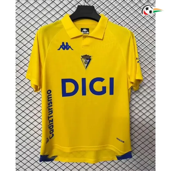 Camisa Titular Cadiz 2026/2027 Amarelo com Patch da La Liga