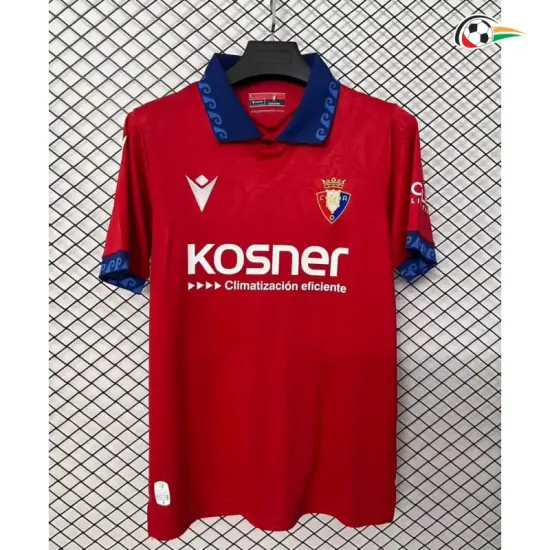 Camisa Titular Osasuna 2026/2027 Vermelho