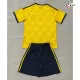 Camisa Reserva Infantil Leeds United 2026/2027 Amarelo