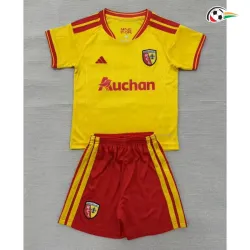Camisa Titular Infantil RC Lens 2026/2027 Amarelo/Vermelho