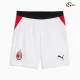 Shorts de Futebol Titular AC Milan 2026/2027 Branco