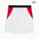 Shorts de Futebol Titular AC Milan 2026/2027 Branco