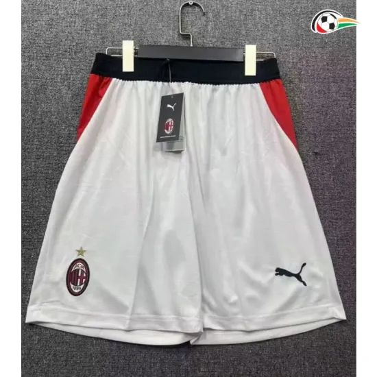 Shorts de Futebol Titular AC Milan 2026/2027 Branco