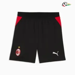 Shorts de Futebol Titular AC Milan 2026/2027 Preto