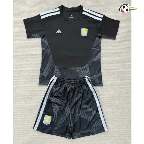Camisa de Goleiro Infantil Aston Villa 2026/2027 Preto
