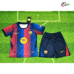 Camisa Titular Infantil Barcelona 2026/2027 Vermelho/Azul