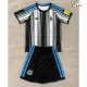 Camisa Titular Infantil Newcastle United 2026/2027 Preto/Branco