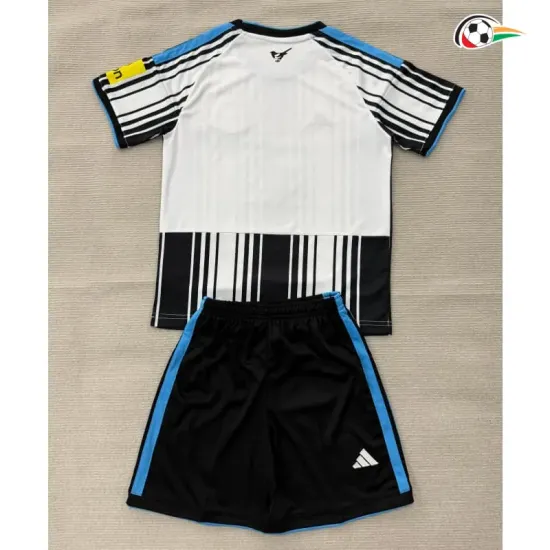 Camisa Titular Infantil Newcastle United 2026/2027 Preto/Branco