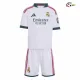 Camisa Titular Infantil Real Madrid 2026/2027 Branco com Patch HP