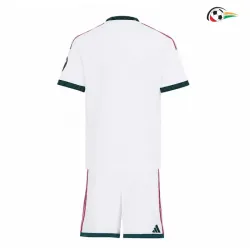 Camisa Titular Infantil Real Madrid 2026/2027 Branco com Patch HP