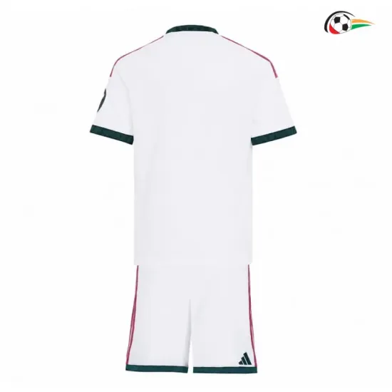 Camisa Titular Infantil Real Madrid 2026/2027 Branco com Patch HP