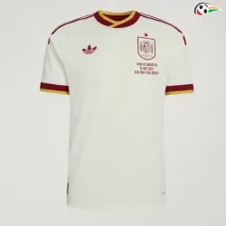 Camisa Reserva España Copa do Mundo 2026 Branco Edição Final