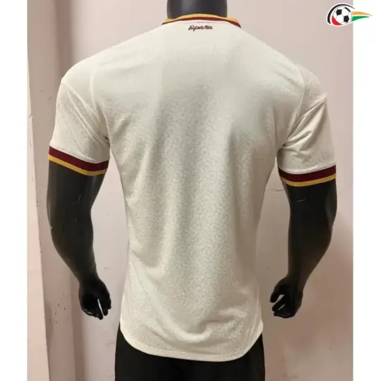 Camisa Reserva Versão Jogador España Copa do Mundo 2026 Branco Edição Final